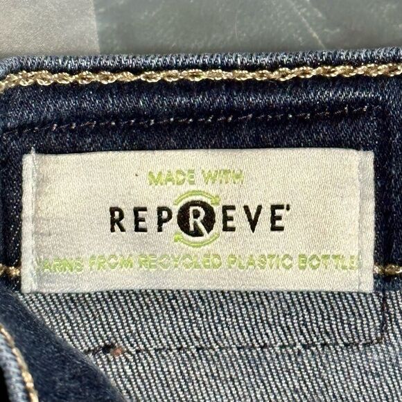 Calvin Klein Jeans High Rise Cut Off Shorts - Picture 4 of 7